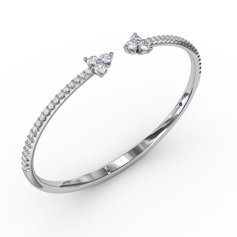 Fana Diamond Trio Bangle