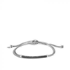 JOHN HARDY SILVER CLASSIC CHAIN WOMEN'S GEMSTONE STATION BRACELET