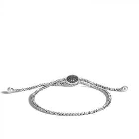 JOHN HARDY SILVER CLASSIC CHAIN WOMEN'S GEMSTONE STATION BRACELET