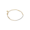 Marco Bicego Goa Collection 18K Yellow Gold Pave Diamond Bar Bracelet