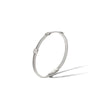 Marco Bicego Masai Collection 18K White Gold and Diamond Three Station Bracelet