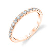 Classic Wedding Band - Jillian 18k Gold Rose