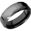 Lashbrook Black Tungsten 8mm Men's Wedding Band