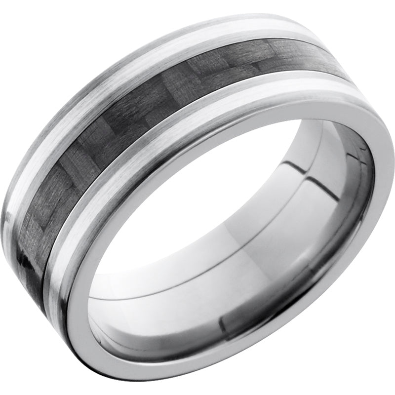 Lashbrook Titanium 8mm Men's Wedding Band