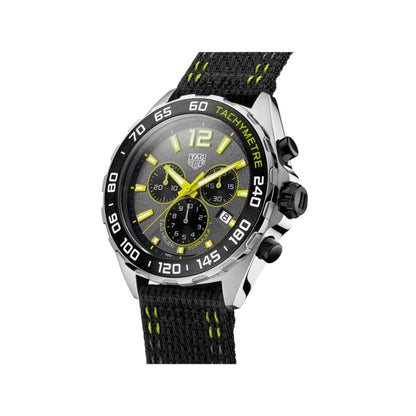 TAG Heuer Formula 1 Quartz Mens Grey Nylon Chronograph