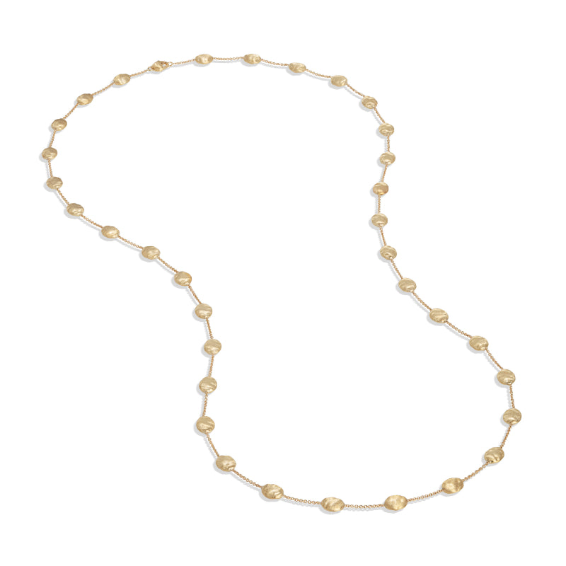 Marco Bicego Siviglia Collection 18K Yellow Gold Large Bead Long Necklace