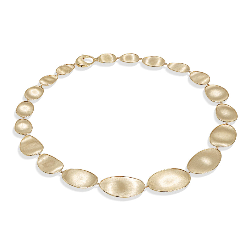 Marco Bicego Lunaria Collection 18K Yellow Gold Medium Graduated Collar