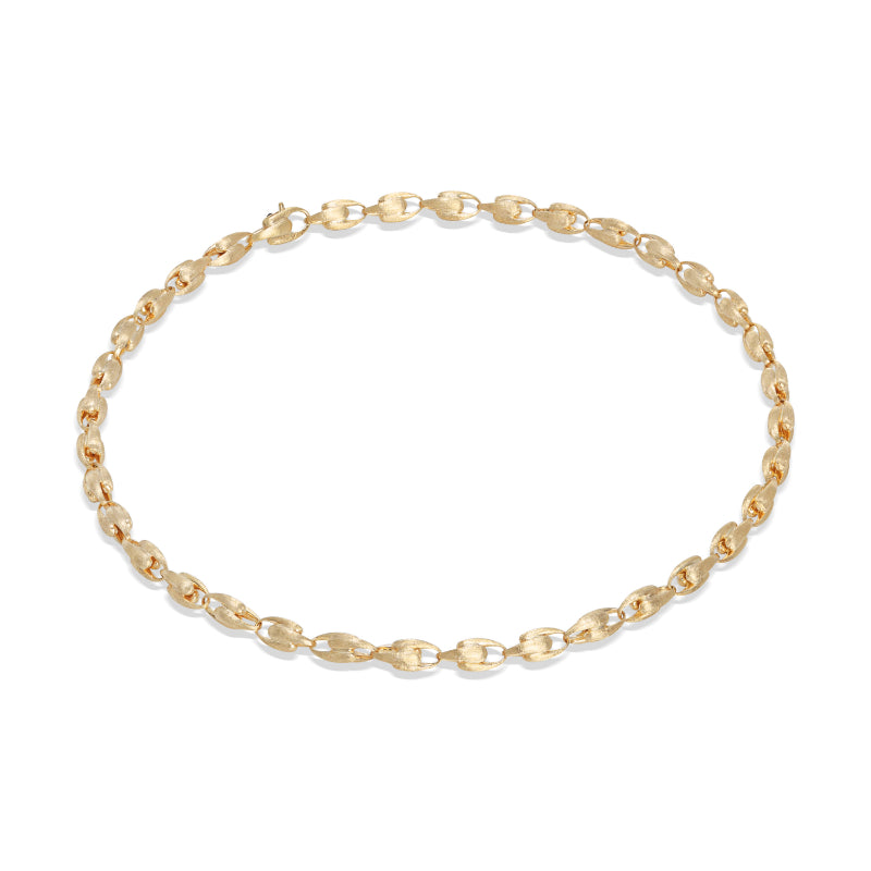 Marco Bicego Lucia Collection 18K Yellow Gold Small Link Chain Necklace