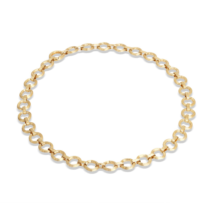 Marco Bicego Jaipur Collection 18K Yellow Gold Flat Link Collar