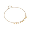 Marco Bicego Jaipur Collection 18K Yellow Gold Engraved and Polished Charm Half-Collar Necklace