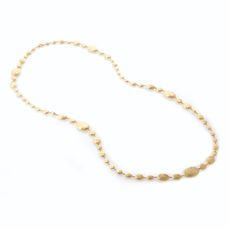 Marco Bicego Siviglia Collection 18K Yellow Gold Sivgila Long Degrade Necklace