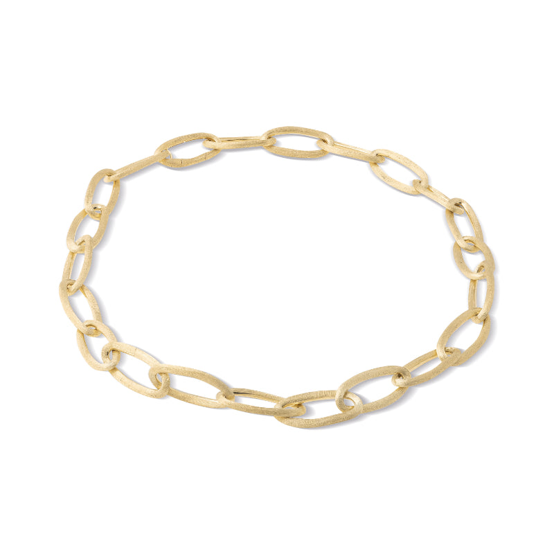 Marco Bicego Jaipur Link Collection 18K Yellow Gold Oval Link Necklace