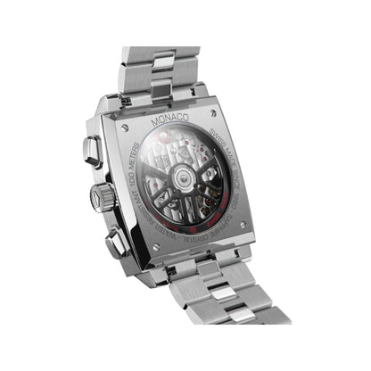 TAG Heuer Monaco Heuer 02 Automatic Mens Blue Steel Chronograph