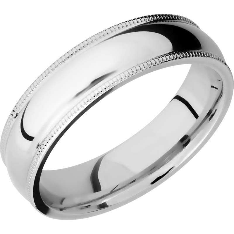 Lashbrook Cobalt Chrome 6mm Men's Wedding Band