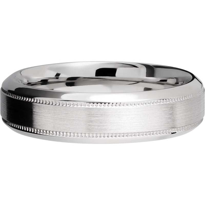 Lashbrook Cobalt Chrome 6mm Men's Wedding Band