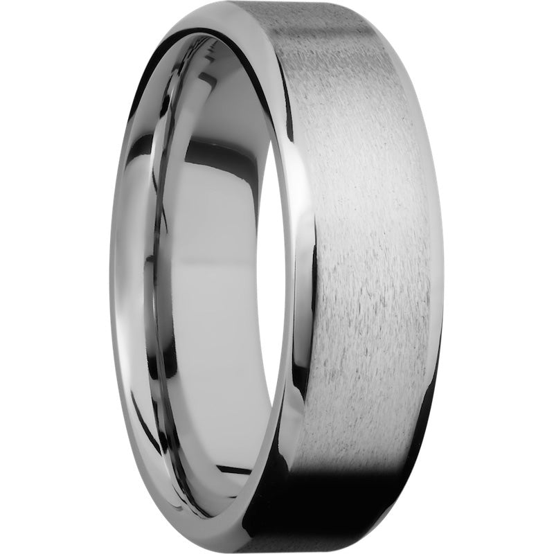 Lashbrook Cobalt Chrome 7mm Men's Wedding Band