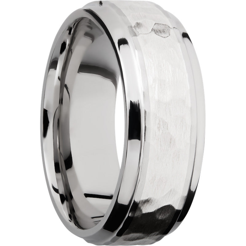 Lashbrook Cobalt Chrome 8mm Men's Wedding Band