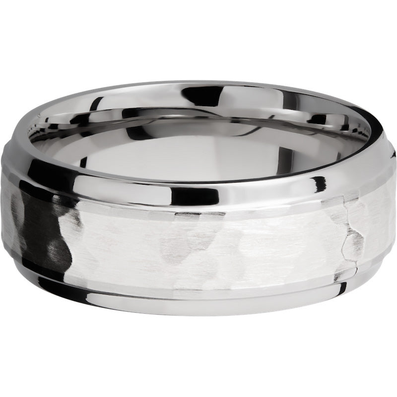Lashbrook Cobalt Chrome 8mm Men's Wedding Band