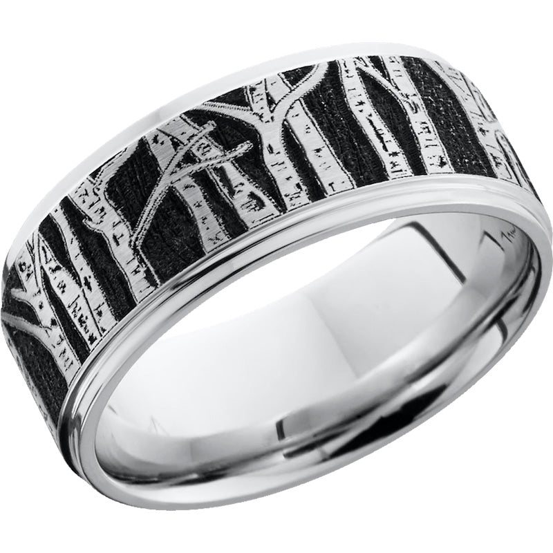 Lashbrook Cobalt Chrome 9mm Men's Wedding Band