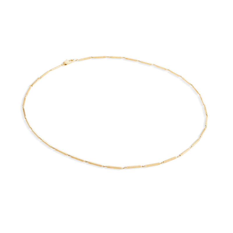 Marco Bicego Uomo Collection 18K Yellow Gold Coil Station Link Necklace