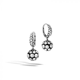 JOHN HARDY SILVER DOT WOMEN'S DROP EARRINGS