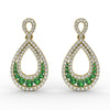 Fana Bedazzled Drop Earrings