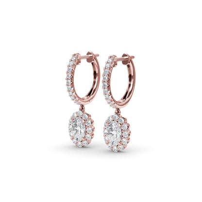 Fana Dazzling Diamond Drop Earrings