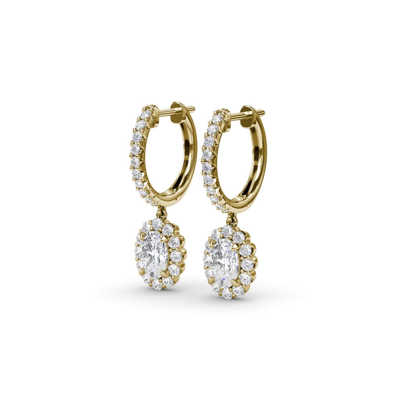 Fana Dazzling Diamond Drop Earrings