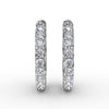 Fana .6ct Diamond Hoop Earrings