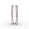 Fana 2ct Diamond Hoop Earrings