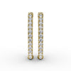 Fana 2ct Diamond Hoop Earrings