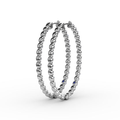 Fana 2.1ct Diamond Hoop Earrings
