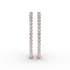 Fana 2.1ct Diamond Hoop Earrings