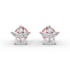 Fana Shine Bright Diamond Star Stud Earrings