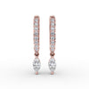 Fana Marquise Diamond Drop Earrings