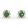Fana Dazzling Brilliant Cut Stud Earrings