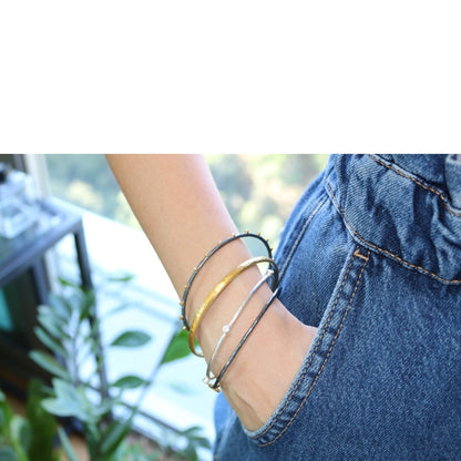 Lika Behar Hammered Bangle