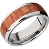 Lashbrook Titanium Hardwood 8mm Men's Wedding Band