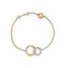 Marco Bicego Jaipur Collection 18K Yellow Gold and Diamond Bracelet