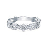 Kirk Kara RAYANA Diamond Wedding Bands 18k Gold White 30DR 0.21 DIAMOND WEDDING BAND