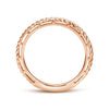 Gabriel & Co. 14k Rose Gold Stackable Ring