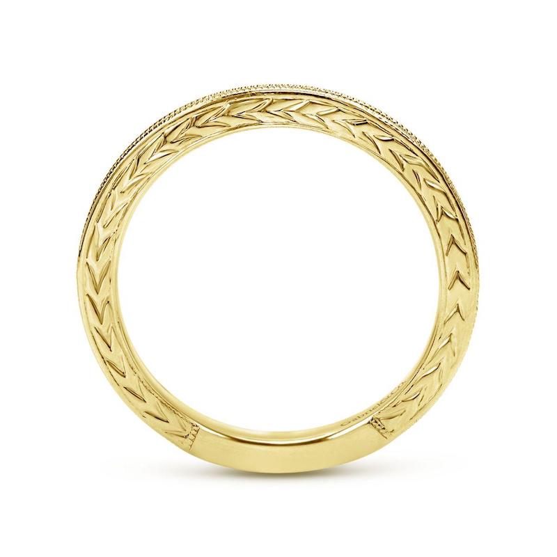 Gabriel & Co. 14k Yellow Gold Stackable Ring