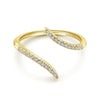 Gabriel & Co. 14k Yellow Gold Kaslique Diamond Ring