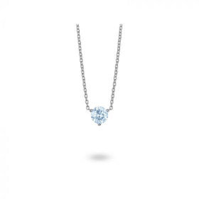 1 CT ROUND SOLITAIRE PENDANT