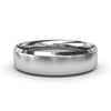 Fana Sandblast Finish Bevel Edge Men's Band