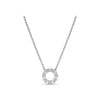 Fana Shared Prong Diamond Circle Necklace