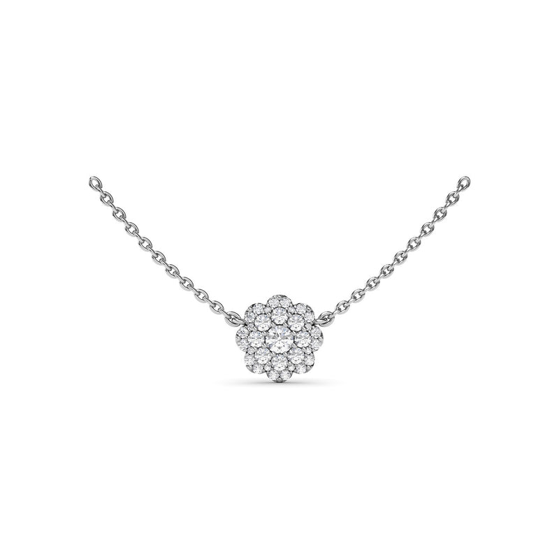 Fana Floral Opulence Diamond Necklace