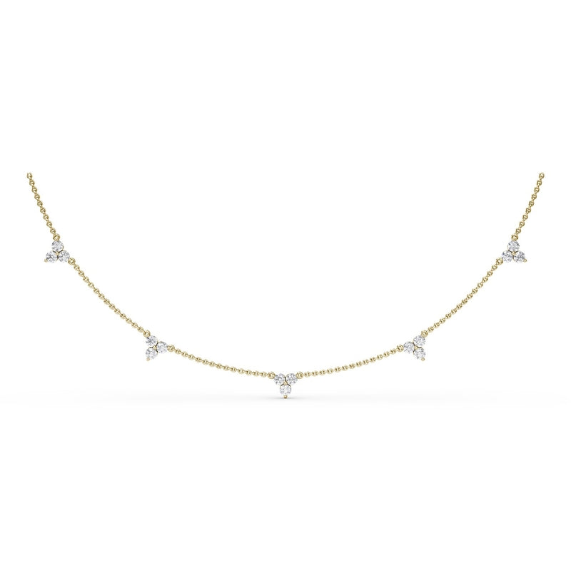 Fana Petals Of Love Diamond Necklace