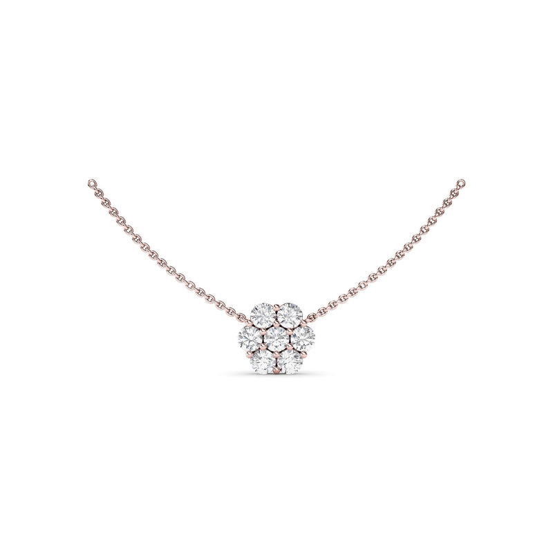 Fana Floral Diamond Necklace