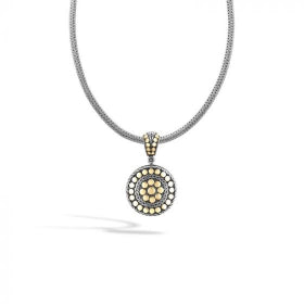 JOHN HARDY SILVER & GOLD DOT WOMEN'S ENHANCER NECKLACE